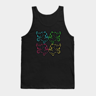 Frogfish rainbow Tank Top